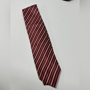 Classic Red Striped Men's Tie